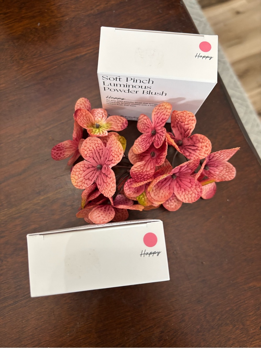 Rare Beauty Soft Pinch Luminous Powder Blush — Happy Pink NIB